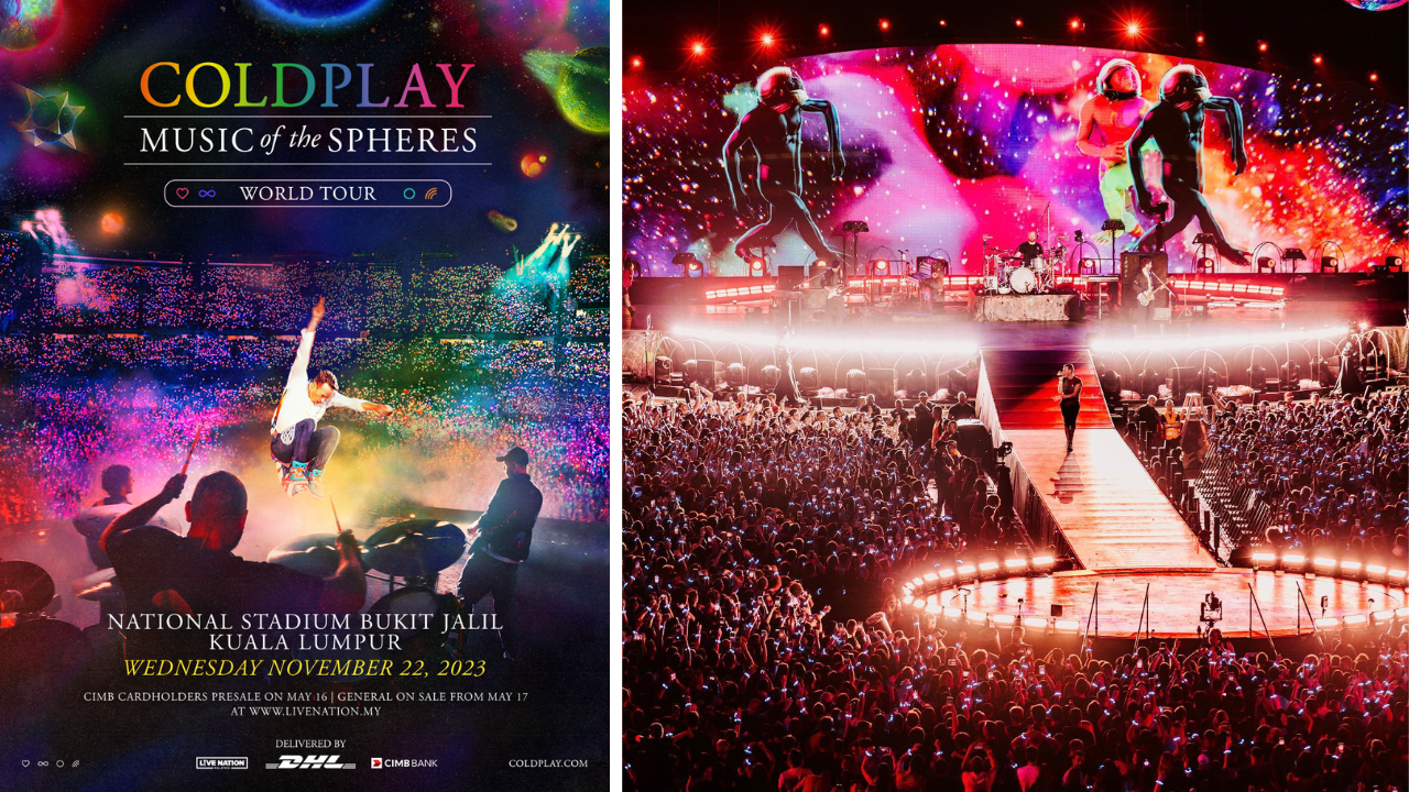 Coldplay Music of the Spheres Live in Malaysia Will Be Held On November 22 at National Stadium Bukit Jalil